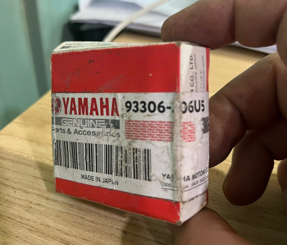 Vòng bi YAMAHA 75–90HP (2 thì) mã 93306-206U5 – Vận hành êm ái, bảo vệ động cơ bền bỉ