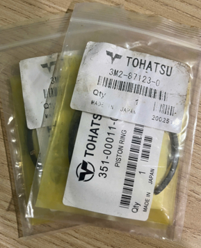 Séc măng Tohatsu mã 3M2-87123-0 – Phục hồi áp suất nén, tăng sức mạnh động cơ